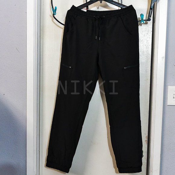 EDDIE BAUER Pants - Eddie Bauer Women's  Polar Fleece Lined Pull On Black Pants SIZE 6, 8, 16  BLACK